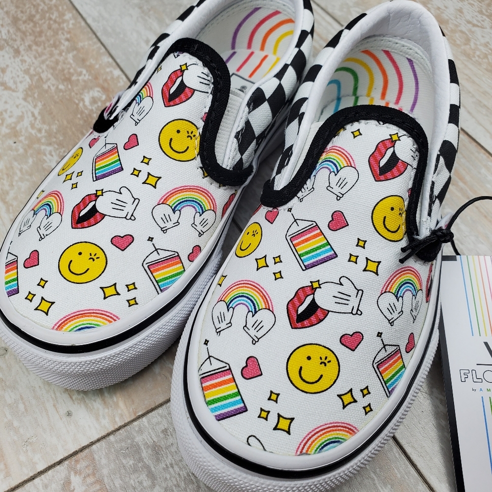 Vans X Flour Shop Classic Slip On - Picture 2 of 10